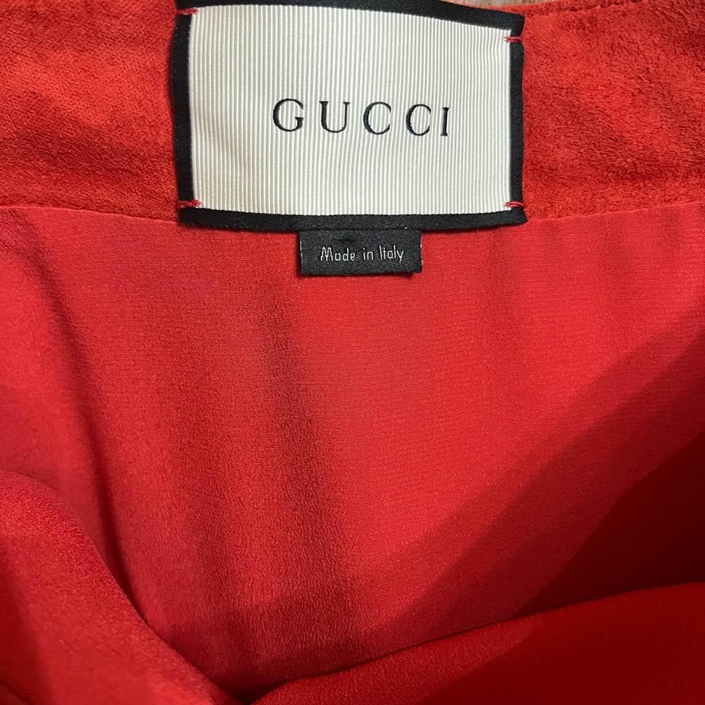 Gucci Horsebit Leather Suede Mini Skirt - Picture 3 of 14